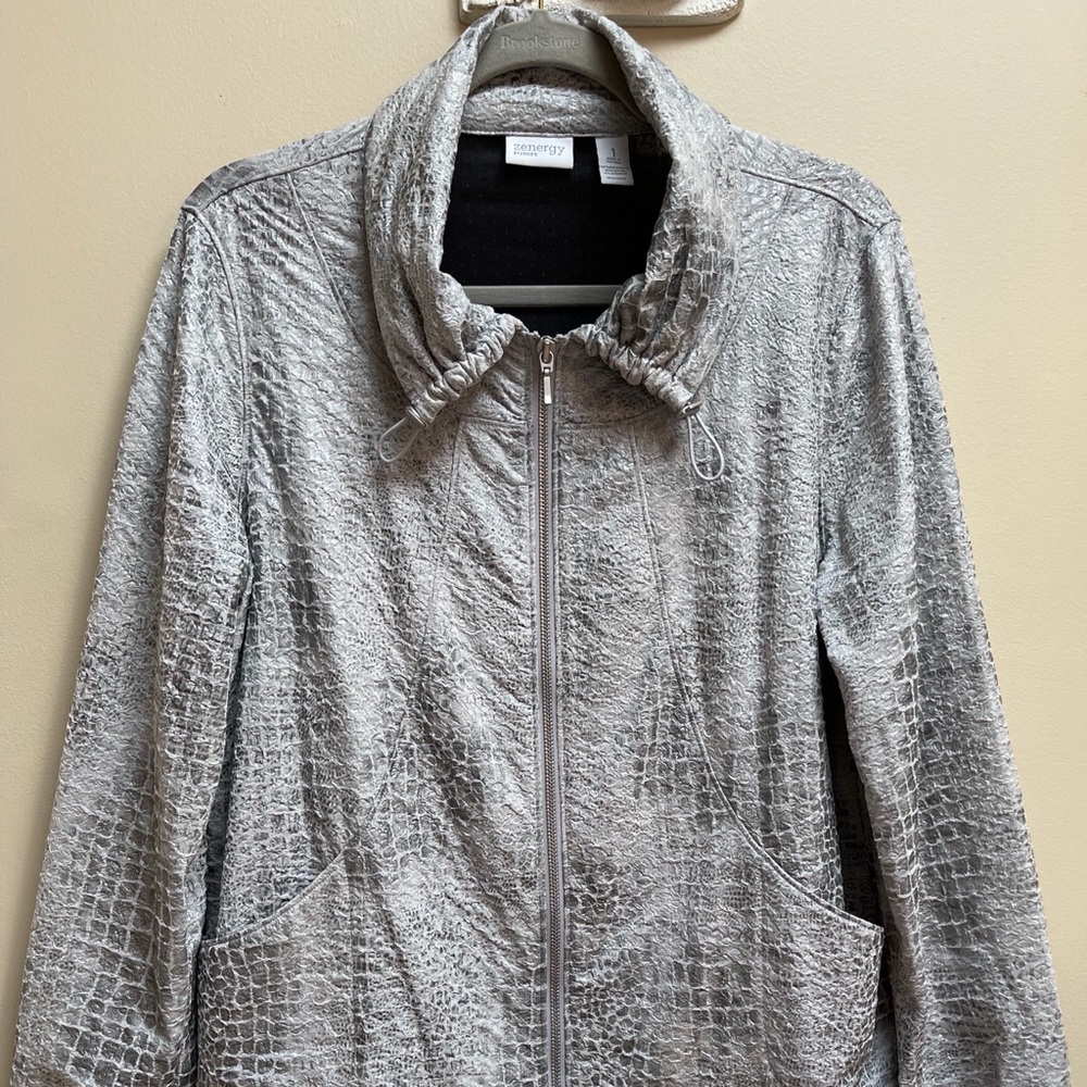 ZENERGY by CHICO ZIP JACKET - LIGHT WEIGHT